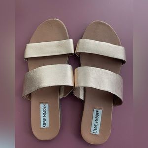 Rose gold Steve Madden Sandal